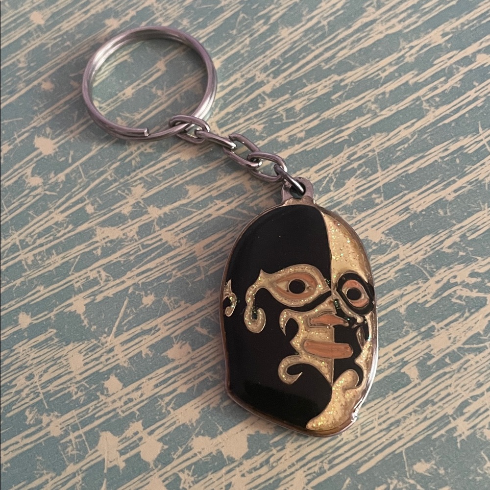 Mexican El Santo Wrestler " The Coward" Keychain